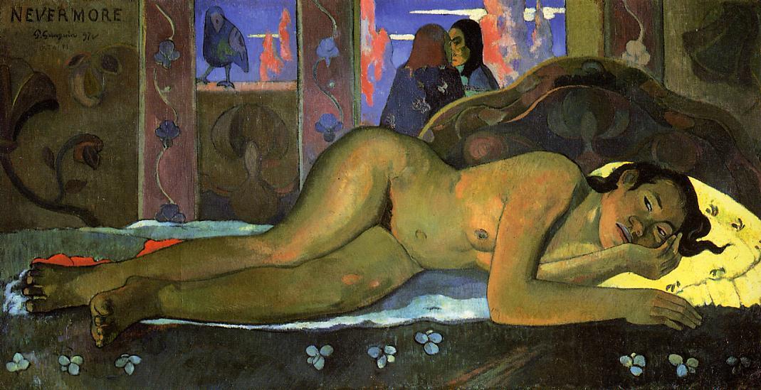 Nevermore, Oh Tahiti - Paul Gauguin Painting